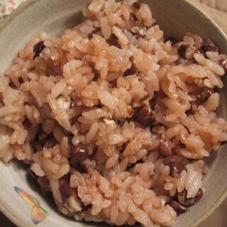 小豆ごはん